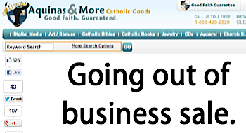 Aquinas and more going out of business.