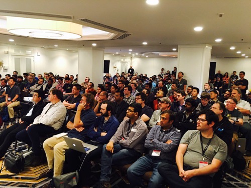 Ansible Roles talk audience at AnsibleFest SF 2016