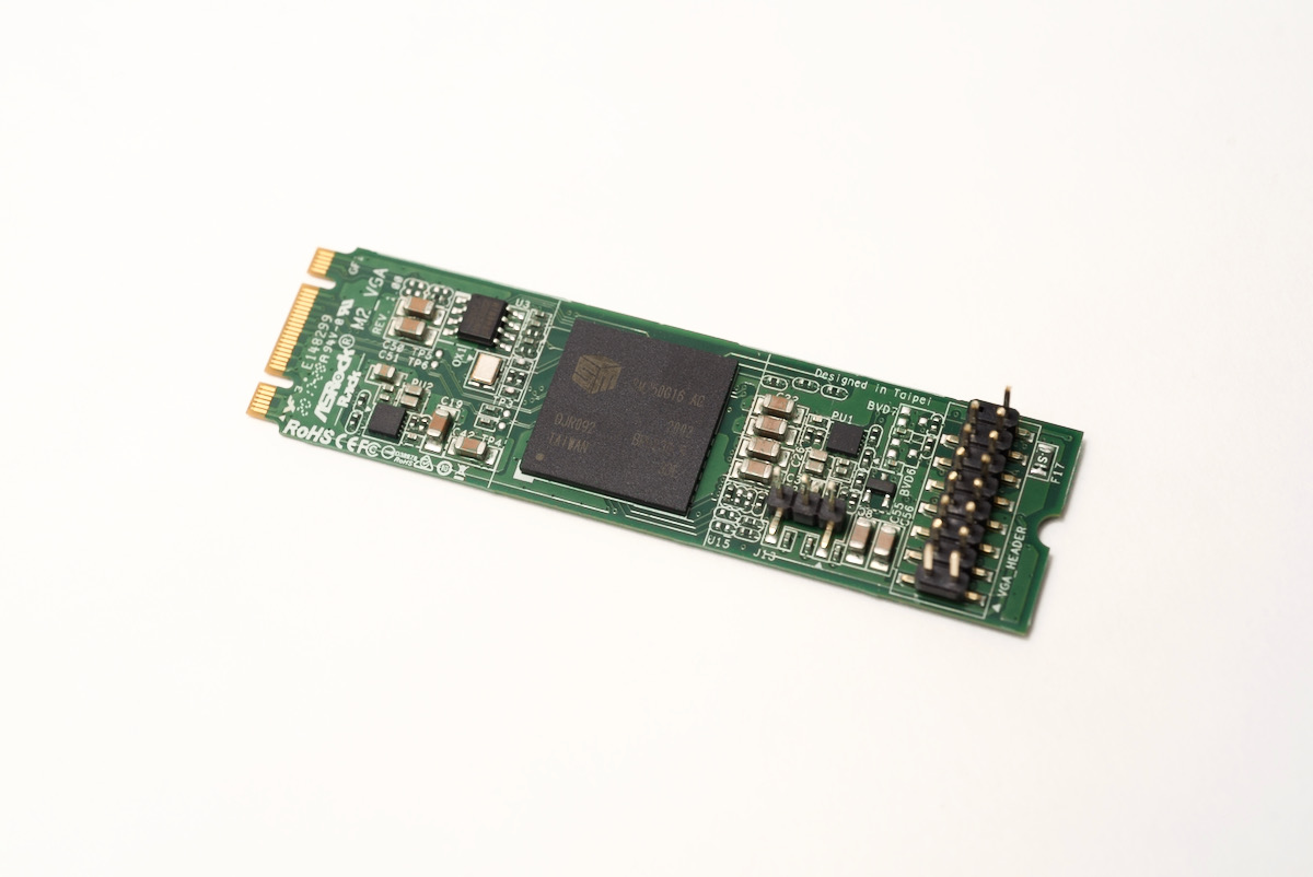 ASRock Rack M2_VGA graphics card for M.2 PCIe