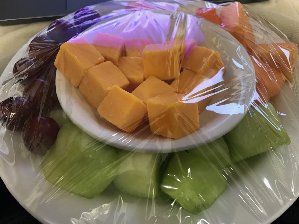 Fruit and Cheese Tray - Hospital Food service