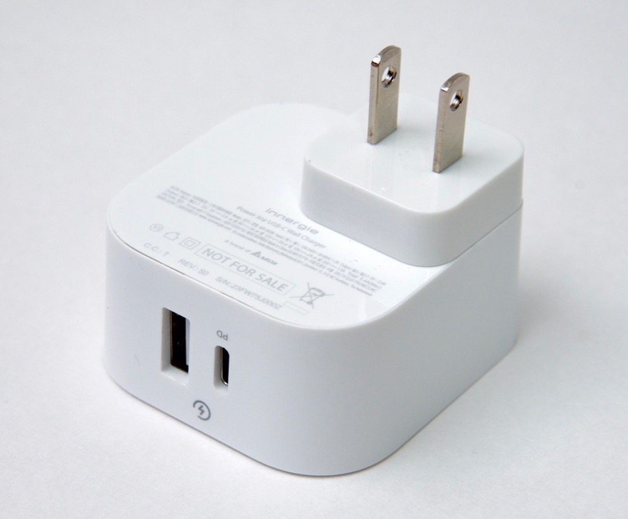 Innergie PowerJoy 30C USB-C wall power adapter - USB ports