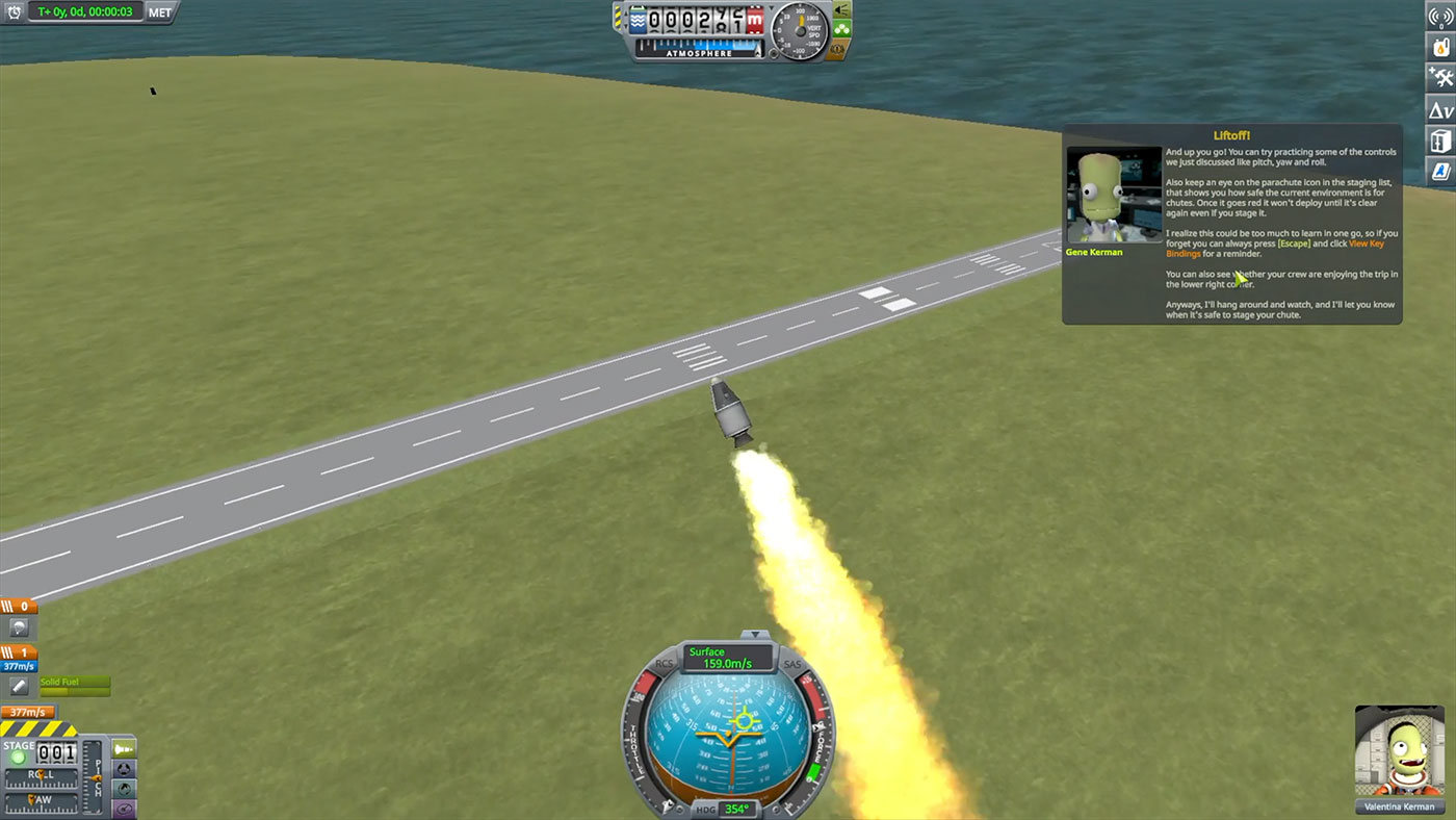 Kerbal Space Program running on Ampere Altra Max with 4070 Ti