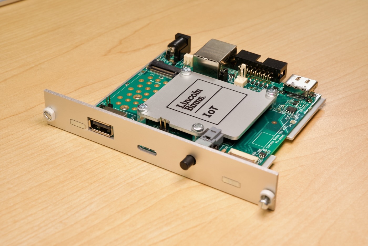 Lincoln-Binns Eurocard IoT Raspberry Pi computer board