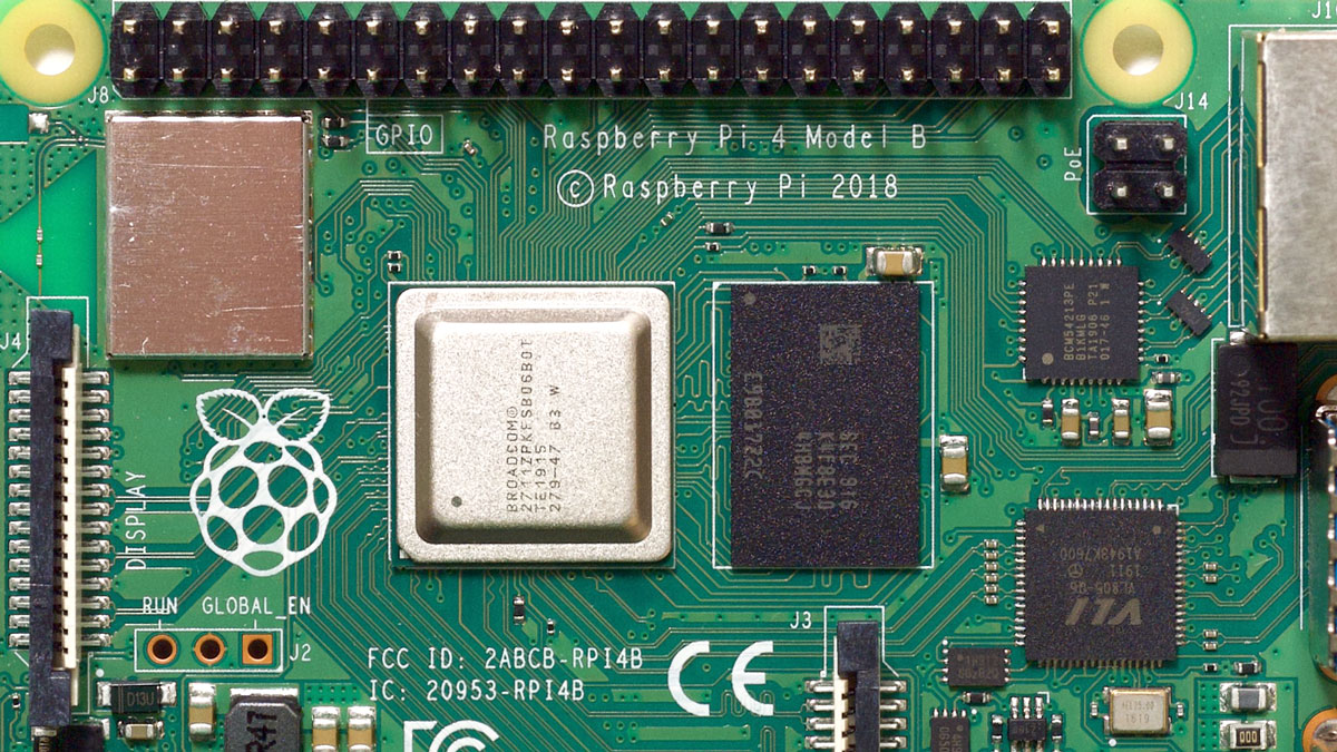 Raspberry Pi 4 model B Broadcom SoC