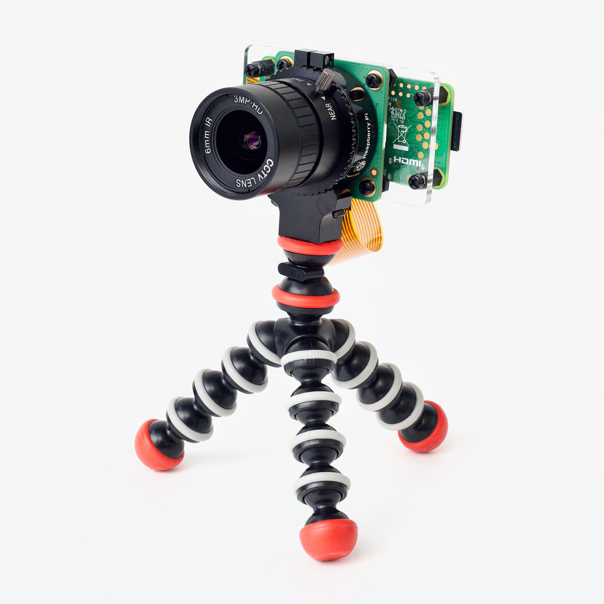 Pi Webcam on Tripod - Pi Zero W and HQ Camera