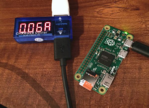 Raspberry Pi Zero - Power consumption minimum during idle