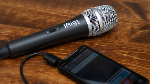 iRig mic with HTC Evo 4G LTE