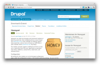Honeypot project page on drupal.org