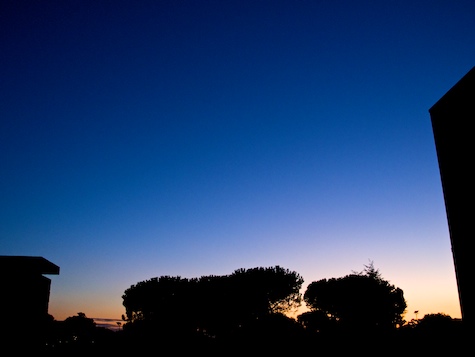 Sunset in Rome