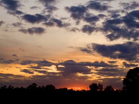 Sunset Roman Hills