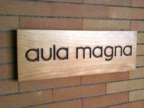 aula magna - Salesianum, Rome, Italy