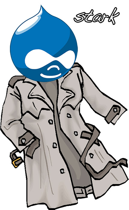 Stark - Druplicon in Overcoat