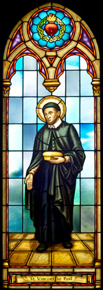 St. Vincent de Paul - Stained Glass