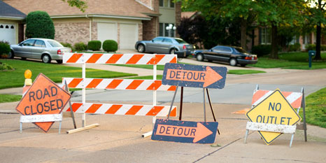 Road Sign #1: Road Closed