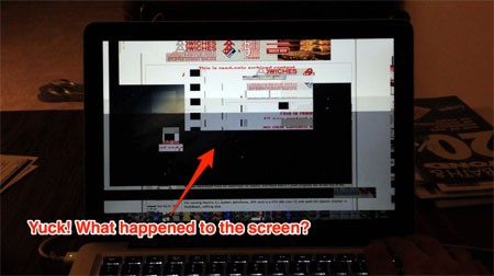 MacBook Pro Graphics Glitch