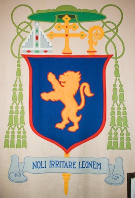 Noli Irritare Leonem - Crest of Archbishop Peter Richard Kenrick