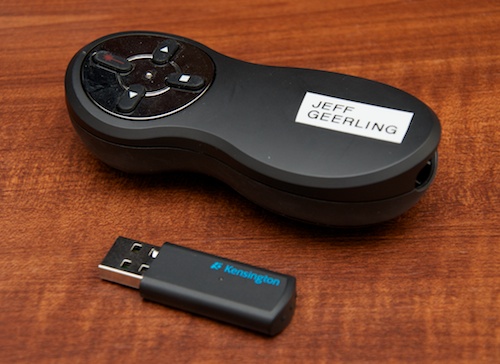 Kensington Wireless Presenter Remote with Laser Pointer - USB
