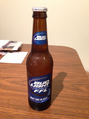 Bud Light for Grandpa Geerling