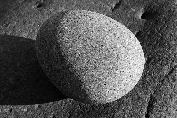 Smooth stone