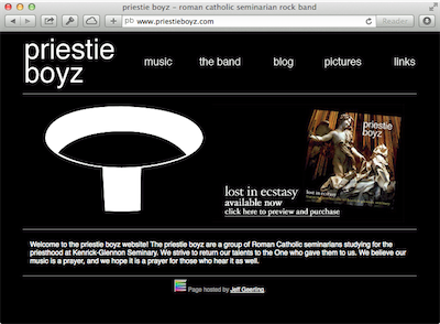 Priestie Boyz home page