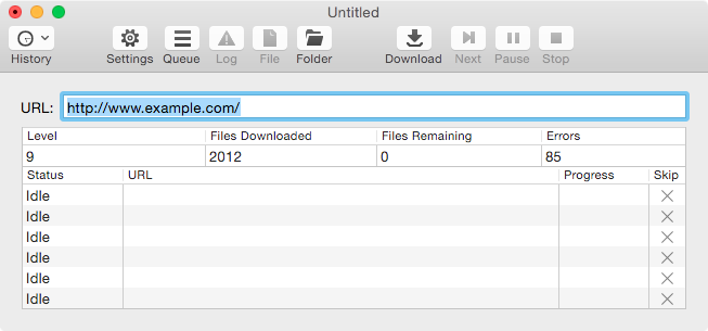 SiteSucker Drupal Download Site