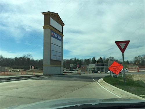 Kenrick Plaza - New Entrance sign
