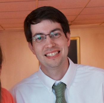 Jeff smiling with glasses pre-LASIK