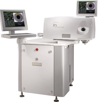 Intralase laser eye surgery machine