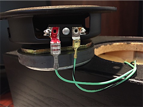 JBL J520m speaker woofer connections