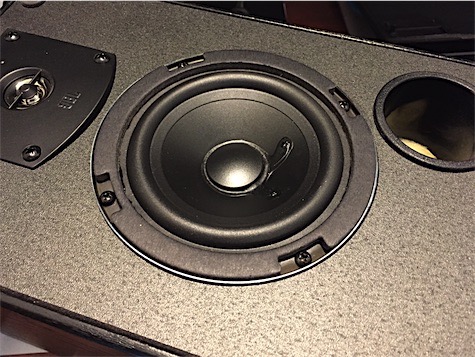 JBL J520m speaker with new woofer replacement