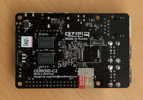 ODROID-C2 - Back