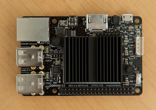 ODROID-C2 - Front