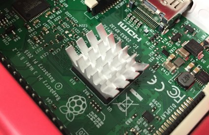 Raspberry Pi 3 - aluminum heat sink