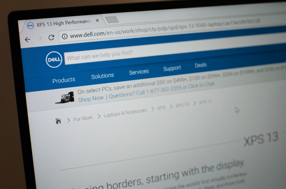 Dell XPS 13 FHD 1080p display - pixel detail