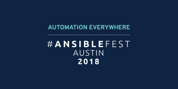 AnsibleFest Austin email promo