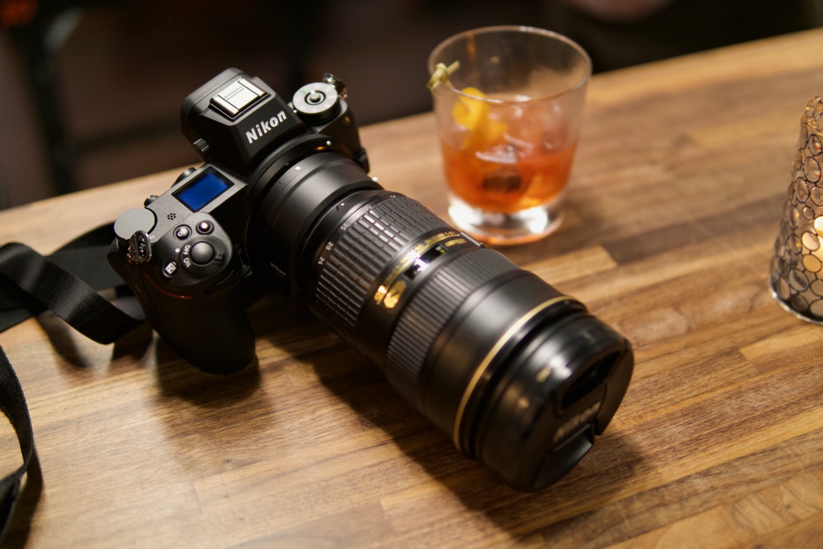 Dries' Nikon Z7 with 24-70mm Nikon 2.8
