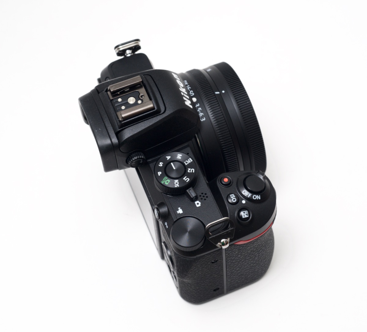 Nikon Z50 16-50mm zoom lens collapsed
