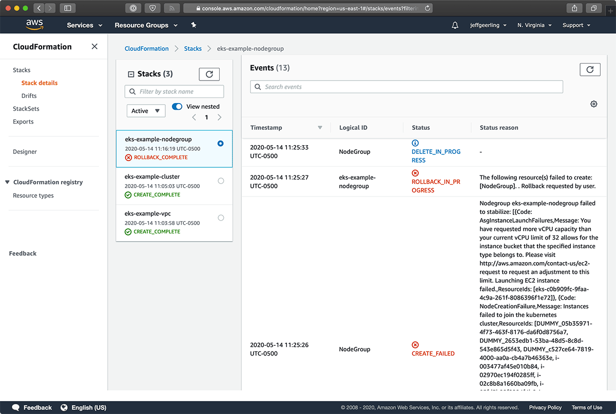 CloudFormation's dreaded 'ROLLBACK IN PROGRESS'