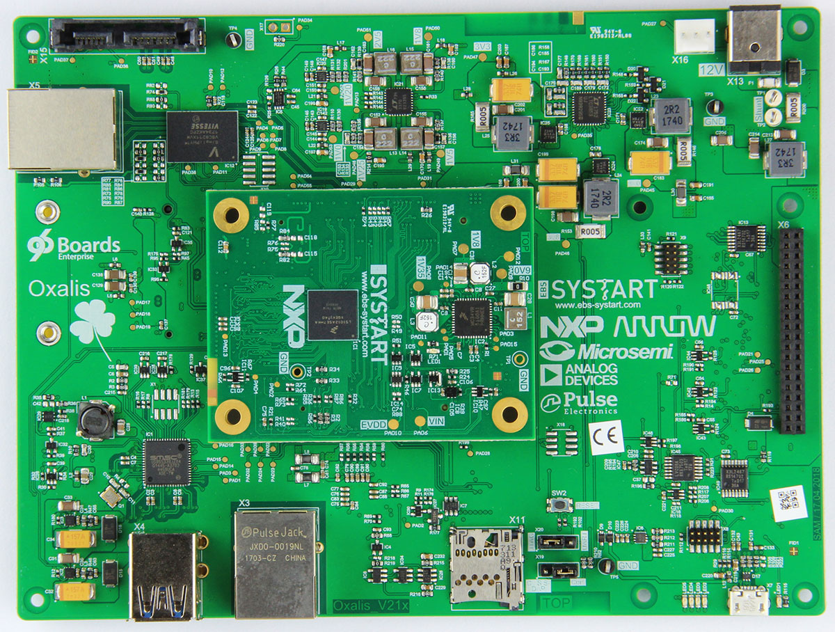 96Boards Oxalis board