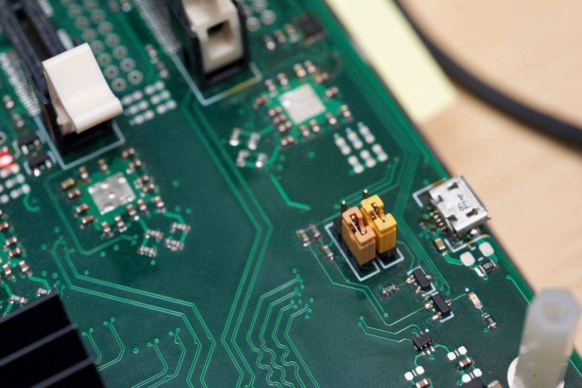 Turing Pi boot flash jumper pin in boot mode