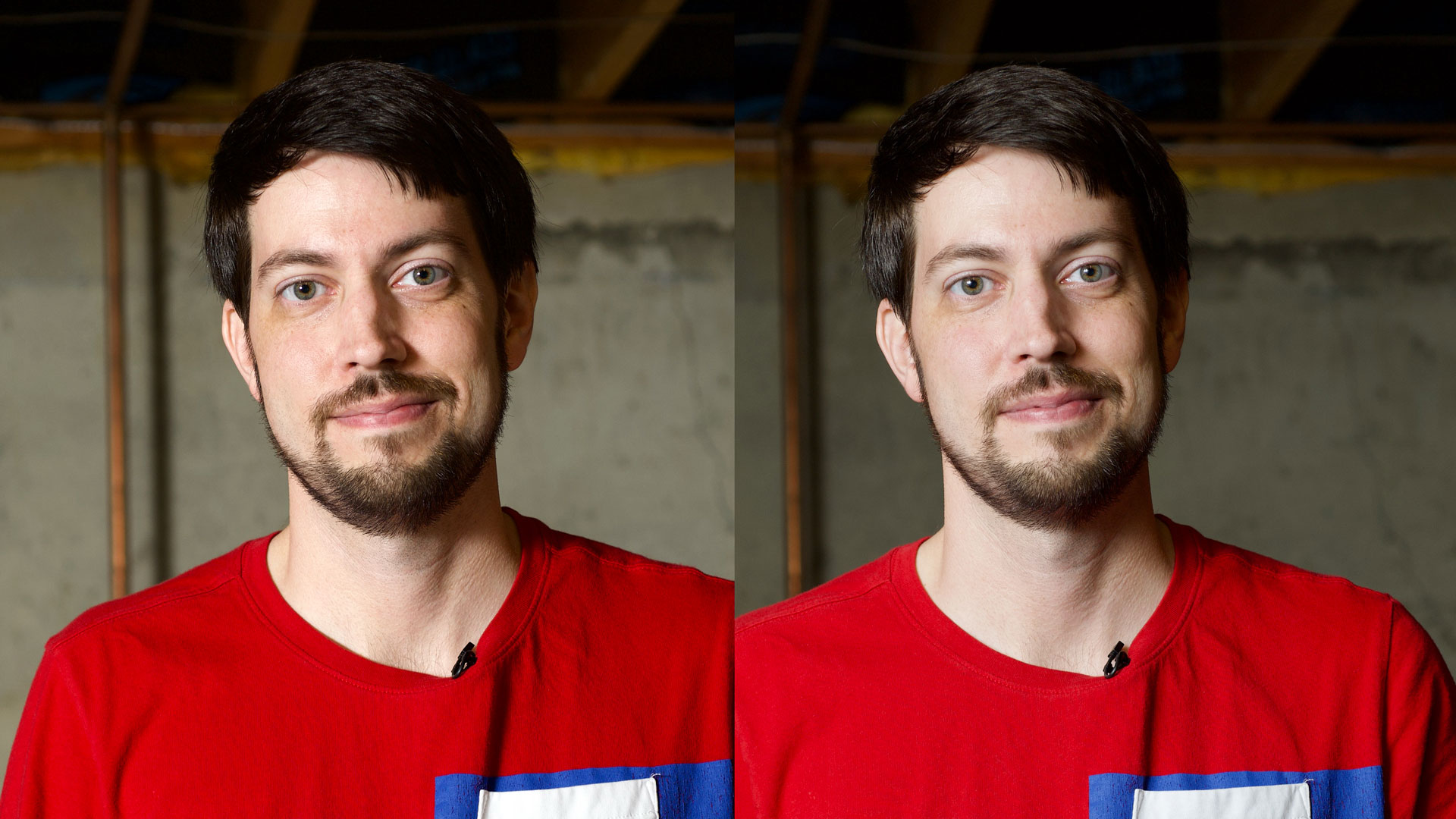 Jeff - Hard and soft light comparison
