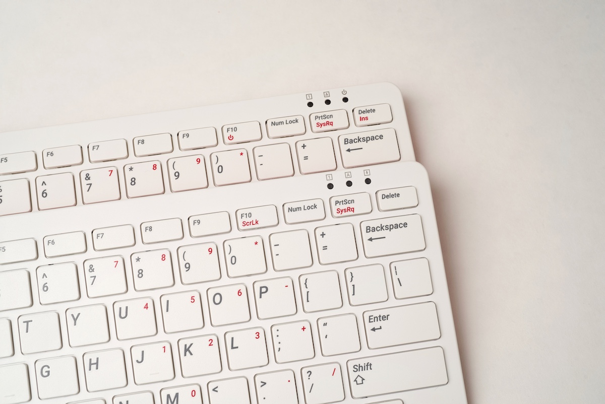 Raspberry Pi 400 vs Pi Keyboard scroll lock and power F10 key