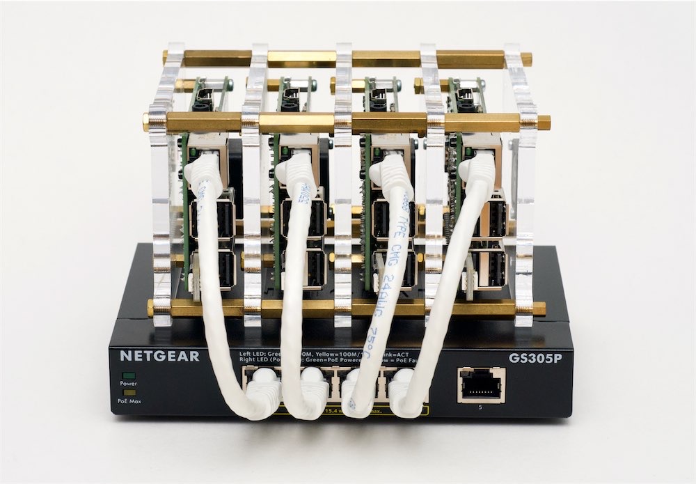 Raspberry Pi Dramble - 2020 version with PoE and Pi 4