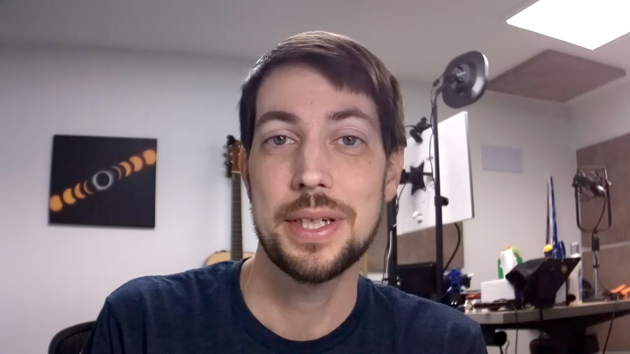 Still frame grab from recording on Dell XPS 13 using Raspberry Pi Webcam