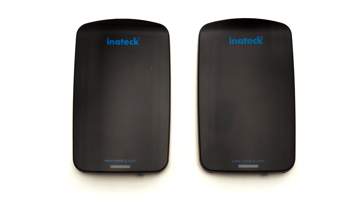 Inateck USB 3.0 SATA case - top side