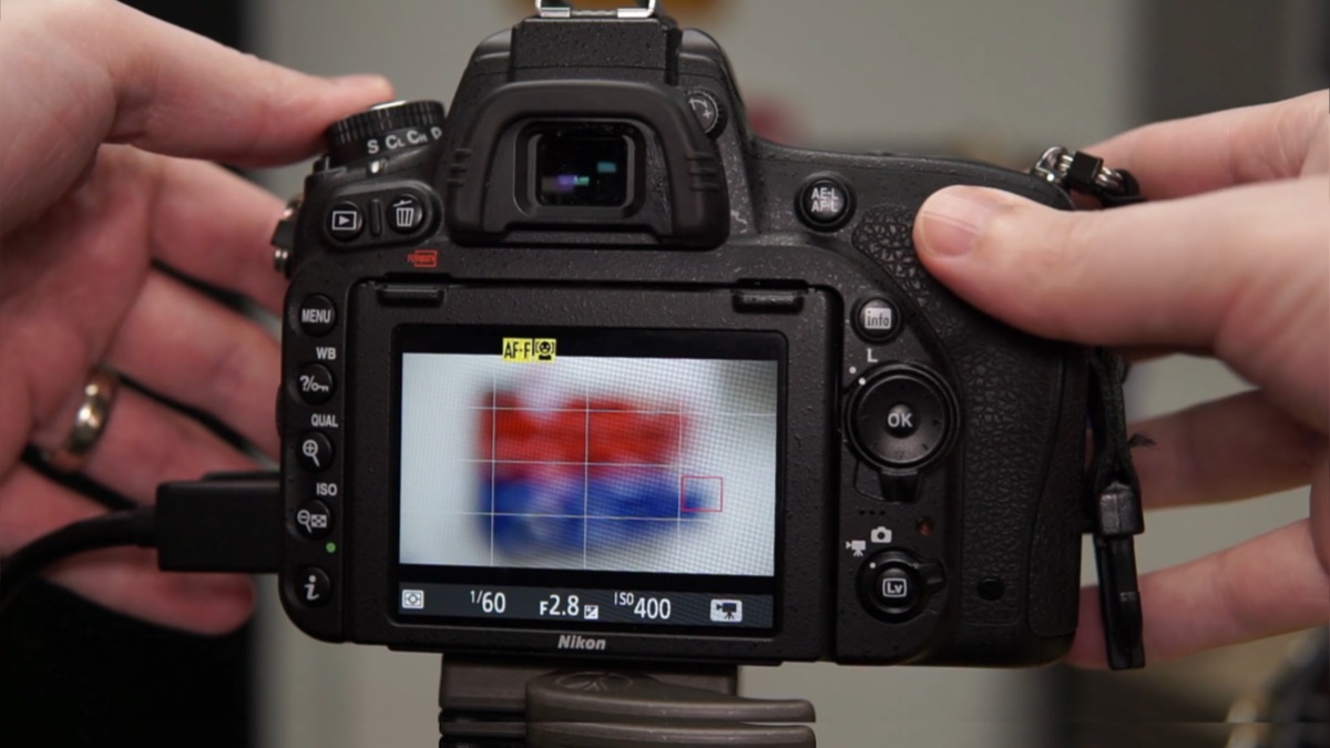 Nikon D750 Live view with AF-F full time autofocus