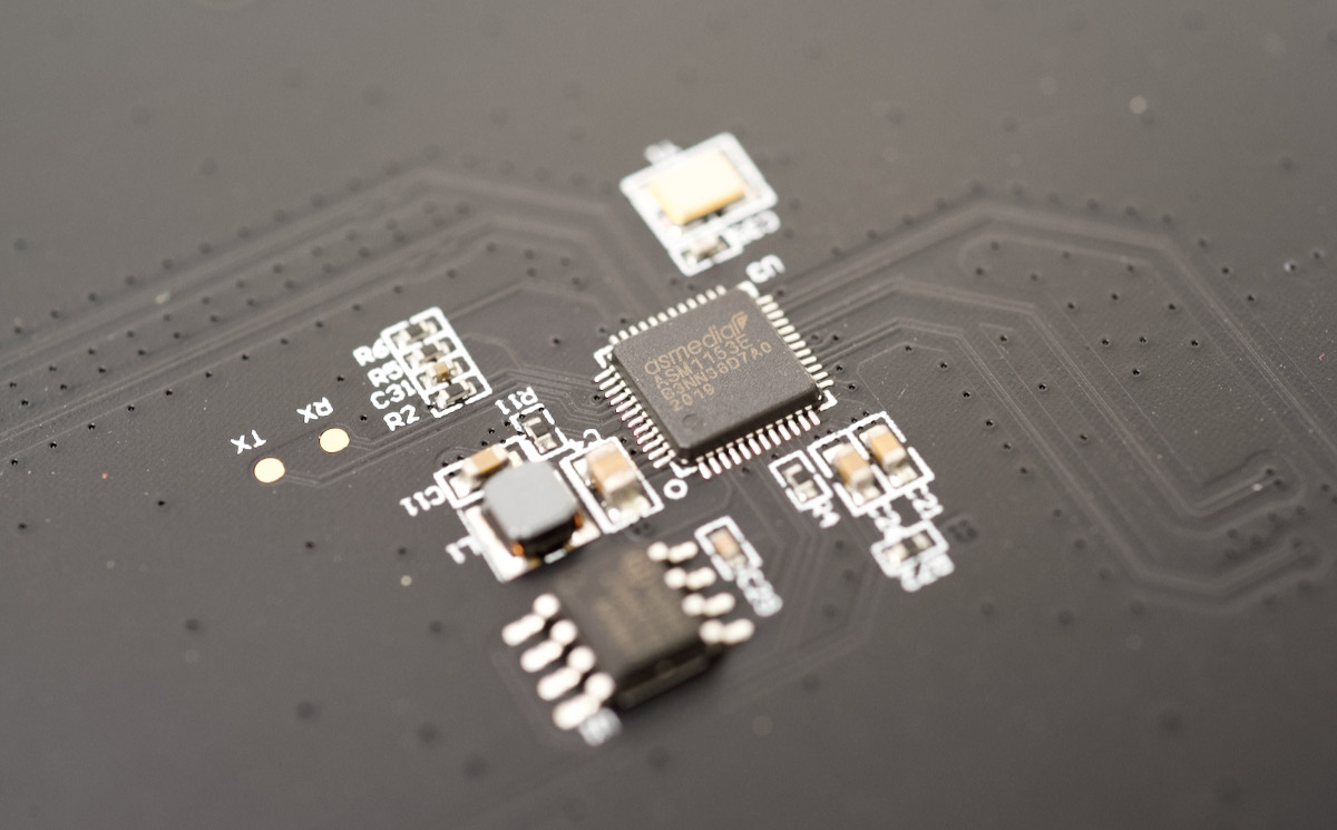 ASM1153e USB 3.0 to SATA3 Controller Chip with UASP support in Argon One M.2