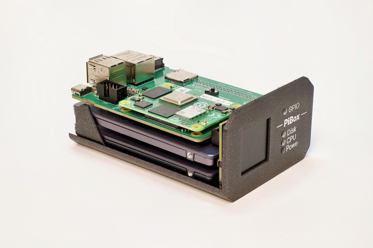 Kubesail Raspberry PiBox mini 2 front side exposed