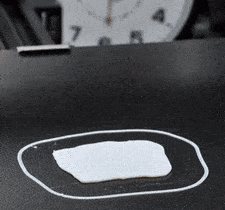 Octolapse timelapse of 3D Printing my Grandpa in white PLA with clock in background
