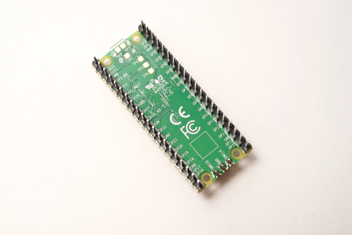 Raspberry Pi Pico Bottom